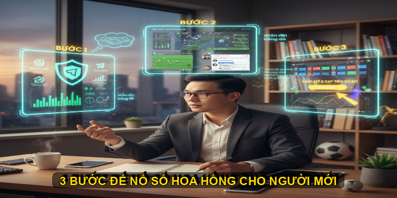 3 bước để "nổ số" hoa hồng cho người mới