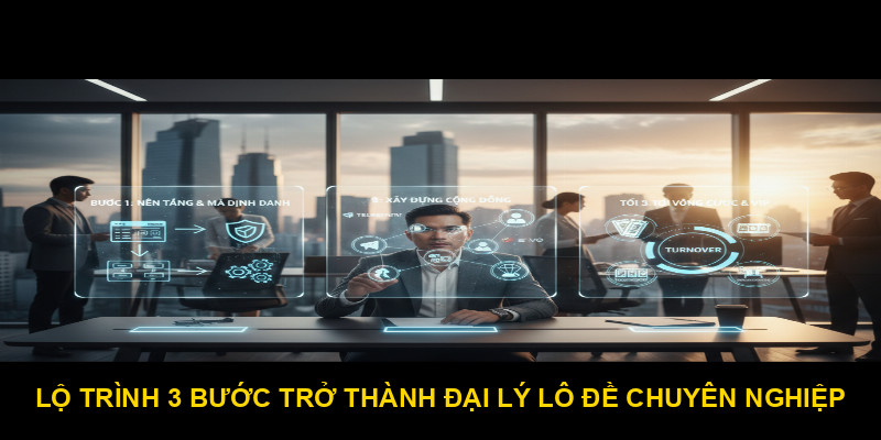 Lộ trình 3 bước trở thành Đại lý lô đề chuyên nghiệp