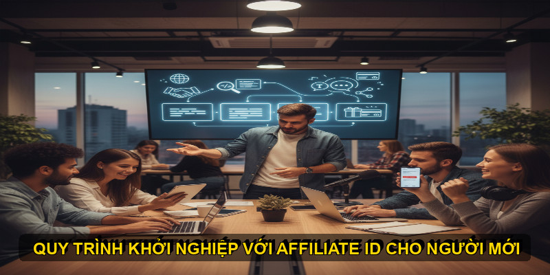 Quy trình khởi nghiệp với Affiliate ID cho người mới